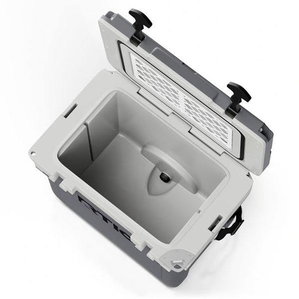 RTIC Insulated 22 QT Ultra-Light Cooler - Dark Grey & Cool Grey - Image 5