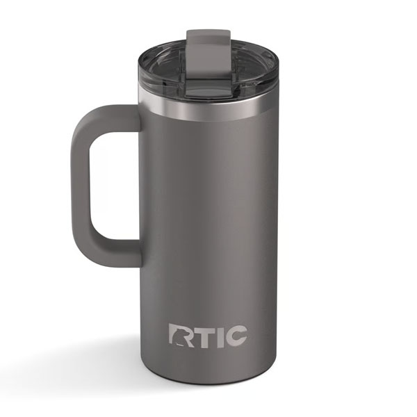 RTIC For Outdoor Road Trip Travel Mug - Graphite - Image 5