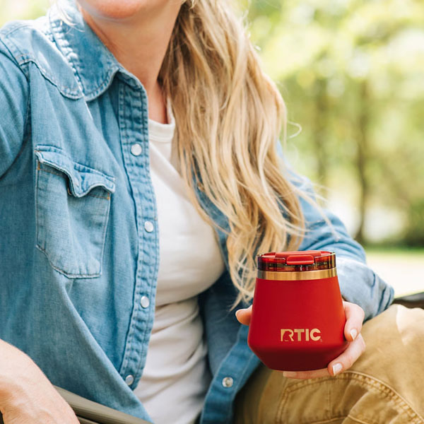 RTIC For Outdoor 8oz Happy Hour Lowball Tumbler - Cool Grey - Image 7