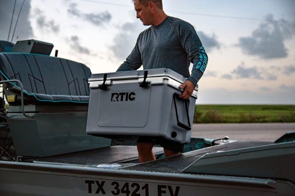 RTIC For Outdoor 52 QT Ultra-Light Cooler - Dark Grey & Cool Grey - Image 7