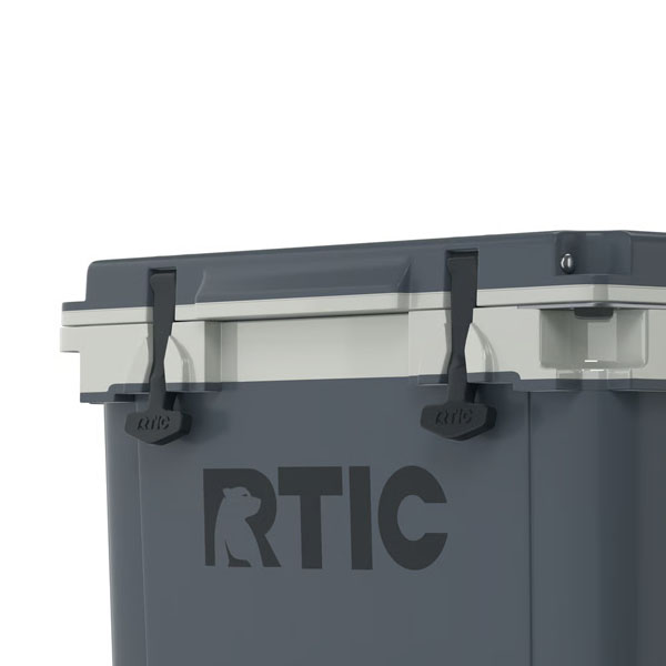 RTIC Insulated 42 QT Ultra-Light Wheeled Cooler - Dark Grey & Cool Grey - Image 12