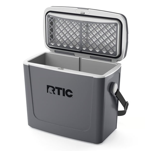 RTIC For Outdoor 16 QT Road Trip Cooler - Dark Grey & Cool Grey - Image 4