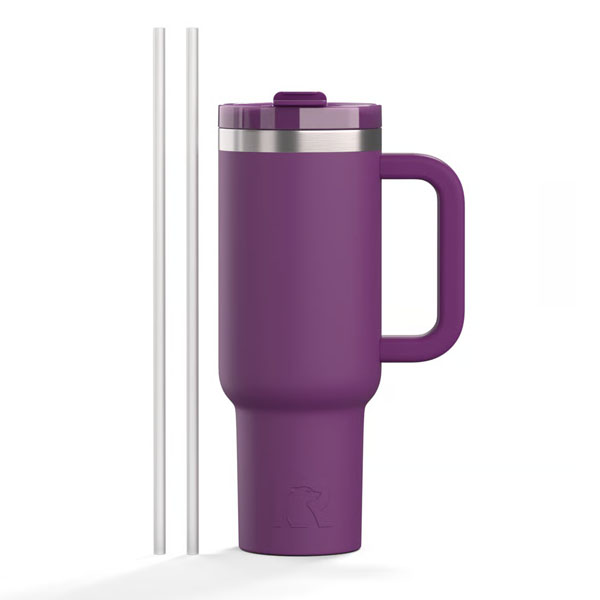 RTIC For Outdoor Road Trip Tumbler - Berry Jam - Image 4