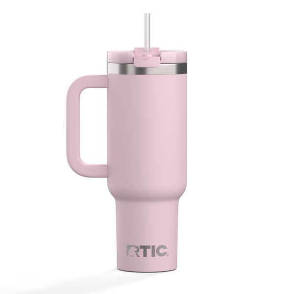 RTIC For Outdoor Road Trip Tumbler - Pale Pink