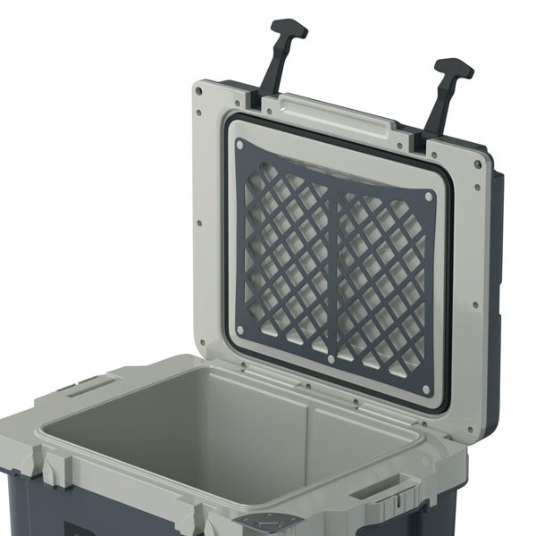 RTIC Insulated 42 QT Ultra-Light Wheeled Cooler - Dark Grey & Cool Grey - Image 9