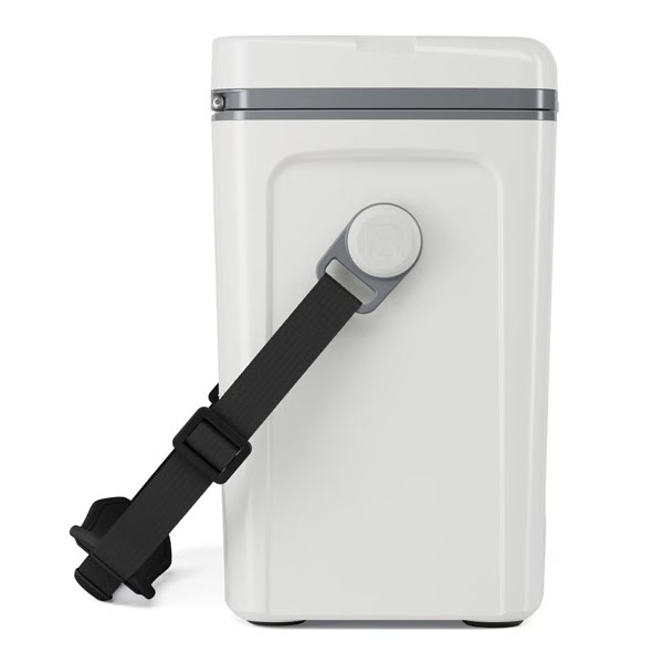 RTIC For Outdoor 16 QT Road Trip Cooler - White & Grey - Image 4