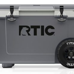 Alternative view of RTIC Insulated 52 QT Ultra-Light Wheeled Cooler - Dark Grey & Cool Grey