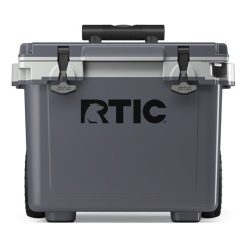 Alternative view of RTIC Insulated 22 QT Ultra-Light Wheeled Cooler - Dark Grey & Cool Grey