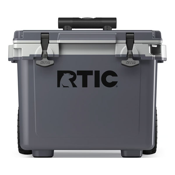 RTIC Insulated 22 QT Ultra-Light Wheeled Cooler - Dark Grey & Cool Grey - Image 2