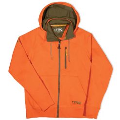 Alternative view of RTIC Insulated Men's Water-Repellent Full-Zip Hoodie-Orange
