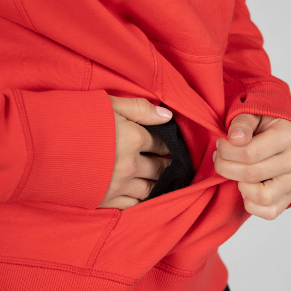 RTIC For Outdoor Water-Repellent Pullover Hoodie - Athletic Fit - Scarlet - Image 6