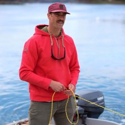 RTIC Insulated Water-Repellent Pullover Hoodie - Athletic Fit - Scarlet