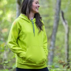 Alternative view of RTIC Insulated Water-Repellent Pullover Hoodie - Athletic Fit - Green Apple