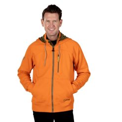 RTIC Insulated Men's Water-Repellent Full-Zip Hoodie-Orange