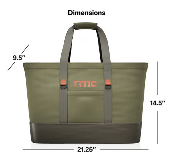 RTIC For Outdoor Everyday For Outdoor Tote Bag - Black - Image 9