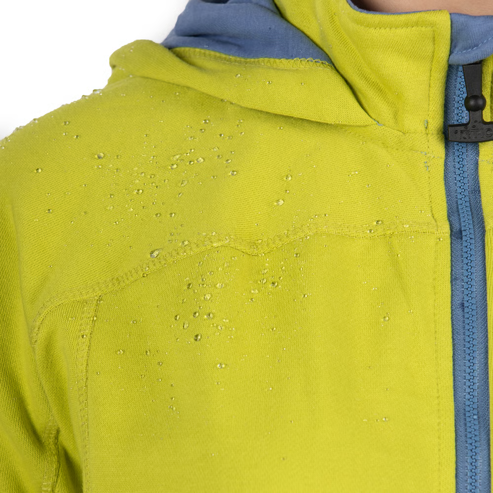 RTIC For Outdoor Women's Water-Repellent Full-Zip Hoodie- Green Apple - Image 9