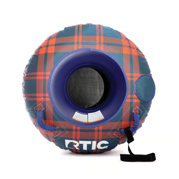 RTIC For Outdoor Tough Snow Tubes- Slate Blue/Orange Plaid