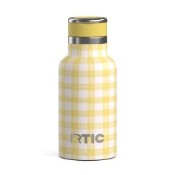 RTIC Insulated 12oz Little Journey Bottle - Sunlight Gingham