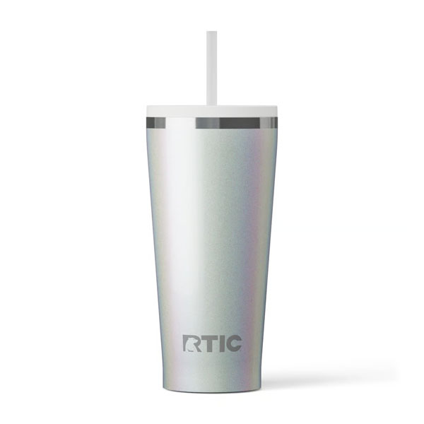 RTIC For Outdoor Everyday Tumbler - White Glitter